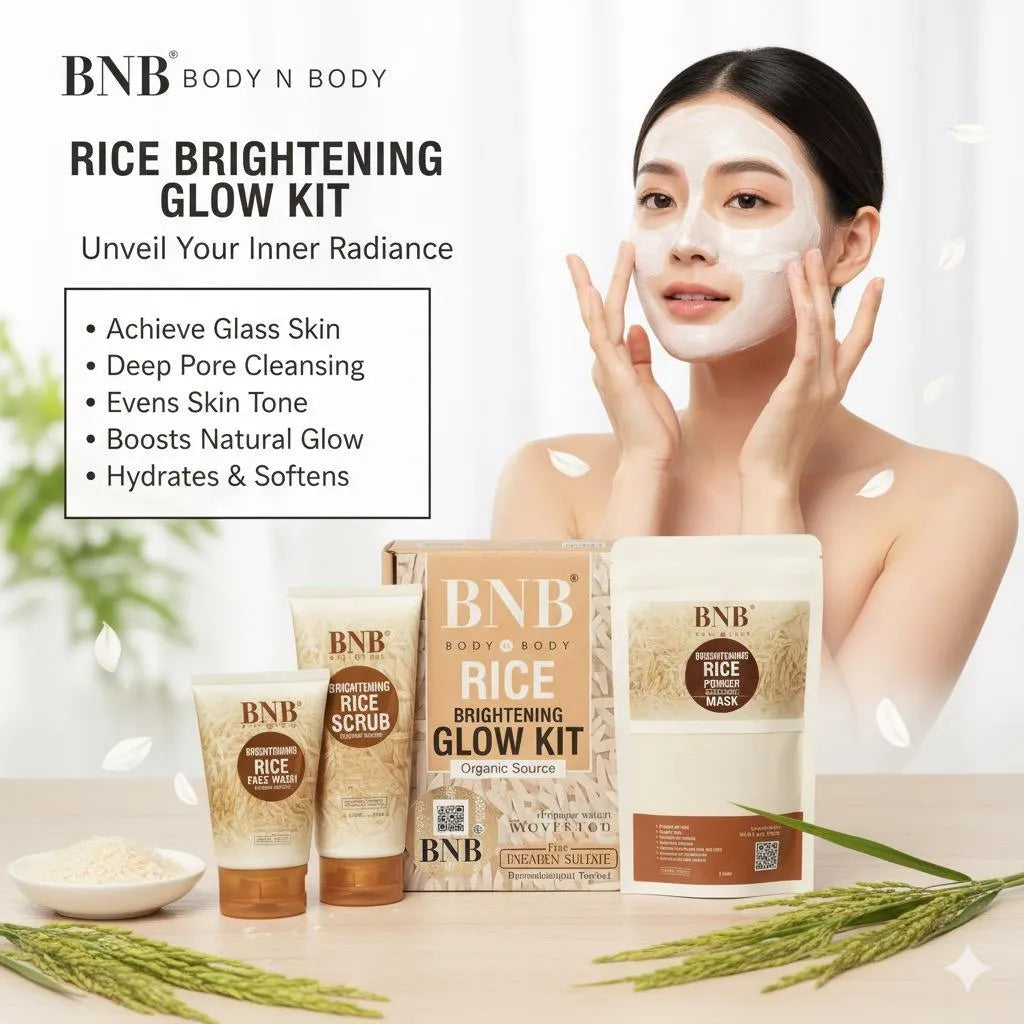 BNB Rice Glow Set – Face Wash
