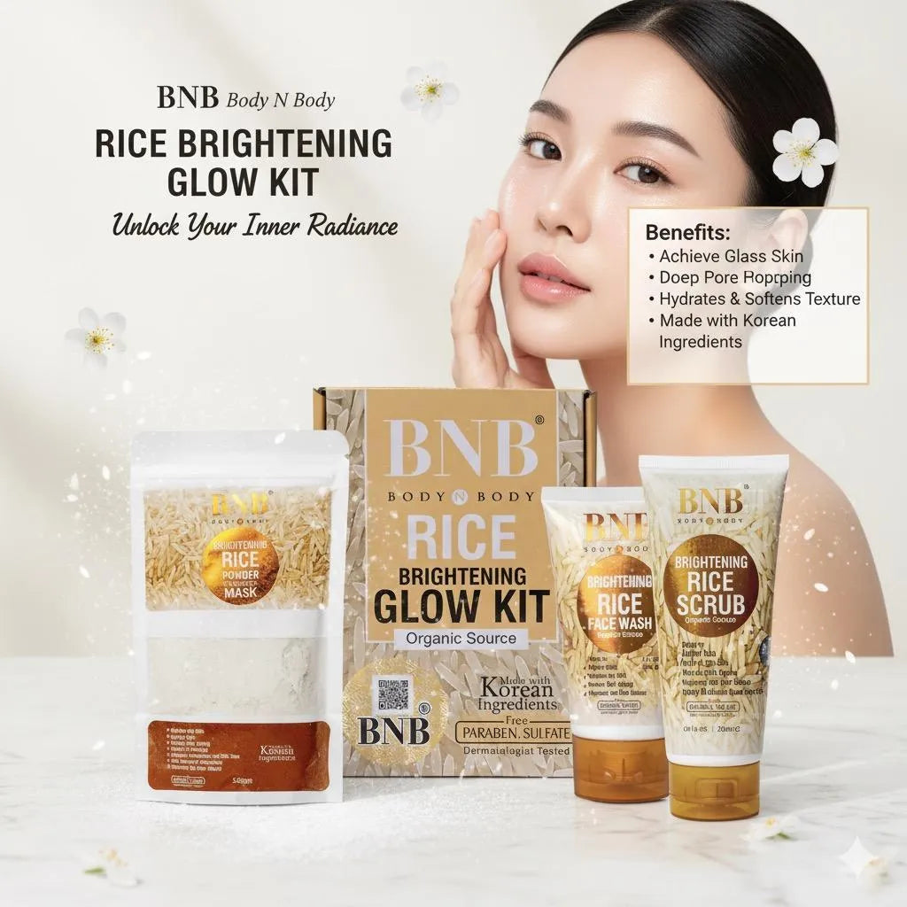 BNB Rice Glow Set – Face Wash