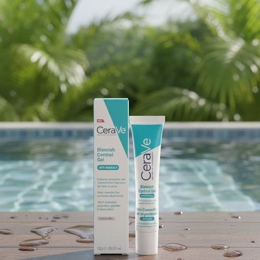 CeraVe Blemish Control Gel – AHA & BHA Salicylic Acid Acne Treatment for Clear Skin & Pore Control (40ml)